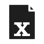 File Excel SVG Icon